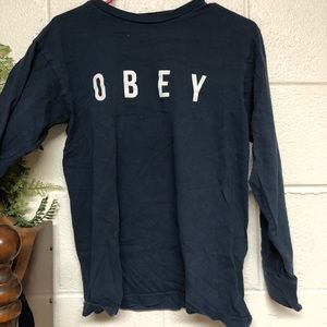 Long Sleeve Obey Shirt